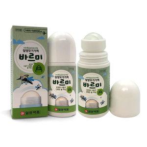 일양약품 바르미 모기진드기 기피제 볼타입 3개