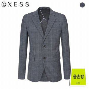 [제스]   울혼방 글렌체크 스트레치 수트자켓  X0ASU1202 _P318224014