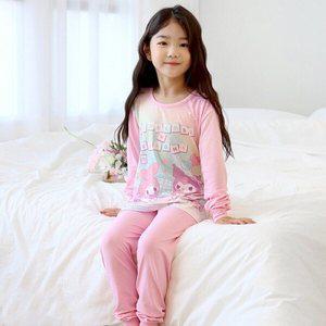 [레노마]산리오캐릭터즈여아뽀얀피치기모내복PK 0D3WW60596