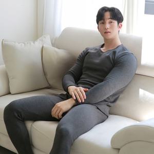 히트핏 프라임 내복 내의 상하세트 남자 양모 털 보온