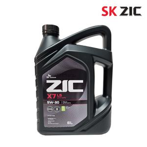 지크 X7 LS 5w30 6L 디젤 SK 엔진오일 5w-30