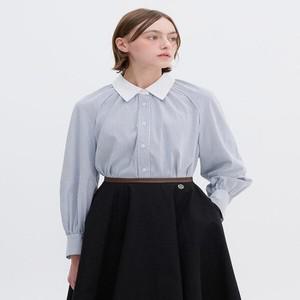 올리브데올리브 (OW4AB805) 셔링디테일 셔츠블라우스 OLIVE  DES  OLIVE