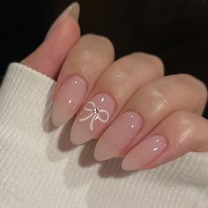씨씨네일 데일리 리본 네일 팁 인조손톱  24p