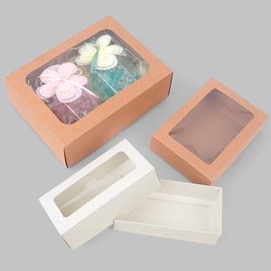 해피J보따리 직사각 접이식 투명창 선물박스 답례품 기념일 생일 선물포장 다용도 포장상자