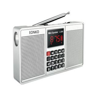 크랭크 라디오 재난 피난 등산 레져  EONKO L-528 다기능 스테레오 스피커 블루투스 AM FM TF USB 핸즈프리