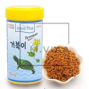 엠비아3 거북이 프리미엄밥 180g 고급사료 애완거북이