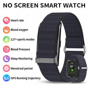 LIGE 2025 화면 없음 스마트 시계 GPS 궤도 초장기 사용 혈액 산소 혈압 모니터링 스포츠 팔찌 Smartwatch