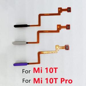 Xiaomi Mi 10T Pro 지문 센서 스캐너 키 플렉스 케이블 전원 홈 버튼 터치 ID에 대한