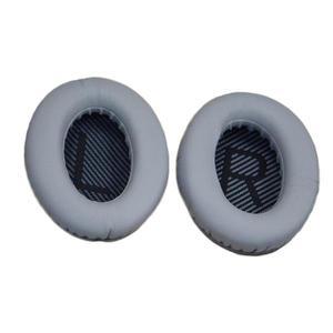 [누리음향]BOSE 호환용 Qc35 헤드폰 교체용 이어 패드 쿠션, 소프트 터치 가죽 메모리 폼 스폰지 이어커버,