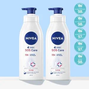 니베아 SOS 바디로션 400ml 2입 기획