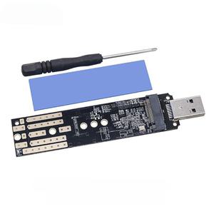 NVME NGFF PCI-E 2230 2242 22602280 SSD NVME to USB TYPE-A 변환기 카드용 M2 SSD 인클로저 어댑터 카드