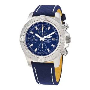 Breitling 브라이틀링 A13317101C1X1 어벤저 크로노그래프 오토매틱 블루 다이얼 남성용 시계