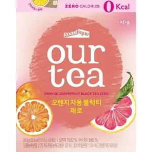 [쟈뎅] 로스티크 아워티 오렌지 자몽 블랙티 제로 8p