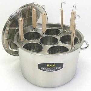 면삶는냄비 국수 삶는 32CM 3구 오목 삶기 2구 바구니 식당 요리 면삶기 소면