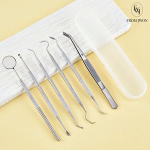 고양이 치석제거기 6종 세트 강아지 셀프 스케일링 스켈링 기구 스케일러 애견 가정용