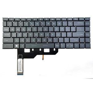 MSI Modern 15 A11M A11SB Summit B14 키보드 미국 회색 흰색 백라이트의  기능