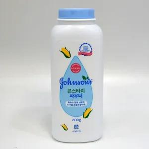 존슨즈 콘스타치 베이비파우더 200g 아기 유아 땀띠 겨드랑이 엉덩이 성인 땀띠 파우더 옥수수전분