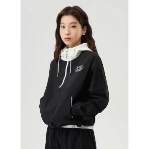 [르꼬끄](대전신세계)[60% OFF] (대전신세계) 여성 크롭 아노락 후드자켓 (QP122OJK21)