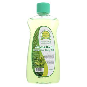 아로마 리치 바디에센스 오일 녹차 456ml/바디오일/보습