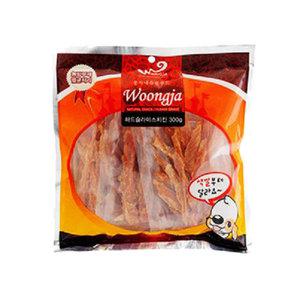 웅자 애견간식_하드 슬라이스 사사미300g/강아지간식