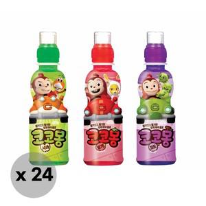 코코몽 어린이음료 200ml x 24페트(사과/딸기/포도 중 택1)