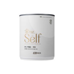 KCC 숲으로셀프 벽지용 친환경 페인트 에그쉘광 1L