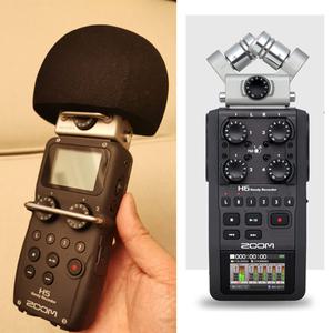 ZOOM H5 H6 마이크 폼 데드캣 윈드스크린 스펀지 커버