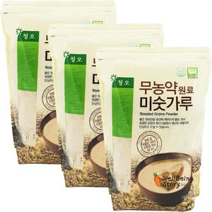 청오 (대용량) 무농약 미숫가루 1kg 선식 아침식사대용 미숫가루 3봉