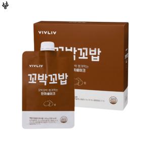 비브리브 꼬박꼬밥 단백질 쉐이크 식사대용다이어트 밤