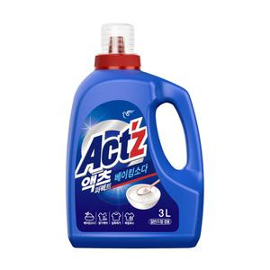 피죤 액츠 퍼펙트 베이킹소다 용기 3L 1개 / 일반드럼겸용 액상 액체 세탁세제