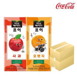 코카콜라 미닛 조이 오렌지 195ml X32팩,애플 195ml X32팩