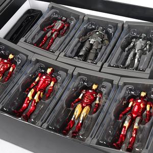 ZD TOYS ZD 토이즈 4인치 아이언맨 마크 1-7 홀오브아머세트 대원 국내발송