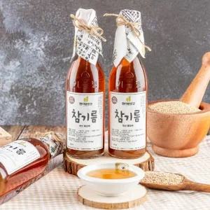 [문경현대방앗간] 국산 참기름 350ml (원산지 :문경,예천)