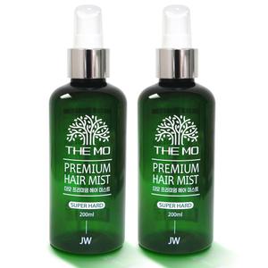 더모 헤어 미스트 200ml 2개 하드 무향 스프레이 픽서/헤어/볼륨/미스트/아모스/관리/과일/나라/워터