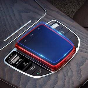 TPU 센터 컨트롤 마우스 스크린 보호대 커버, 메르세데스 벤츠 A B GLA GLE GLS GLB 클래스 EQA EQB EQC용 자동차 액세서리