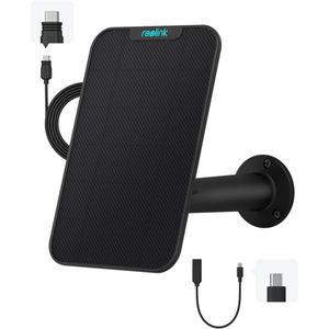 오링크 REOLINK 태양광 패널 전원 공급 장치 충전식 배터리 구동 Go Plus Argus Eco Argus 2E 3 Pro PT 논