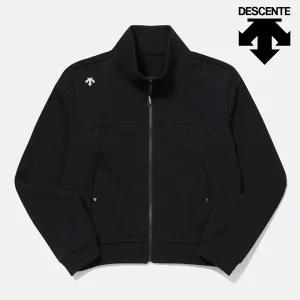 [데상트]데상트 여성 자카드 트레이닝 집업 SP122UFT21BLK0 후드티