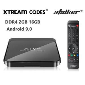 XTV PRO XTREAM 코드 박스 최신 스토커 미디어 플레이어 Amlogic S905X3 4K 8K HDR 2GB 5G 와이파이 기가비