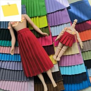 수제 BJD 18 블라이스 인형 주름 자바라 치마, 긴 짧은 옷, 액세서리, Obitsu11