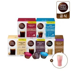 [무배+5BOX+르크루제머그] 네스카페 돌체구스토 캡슐 커피 12P 모음전