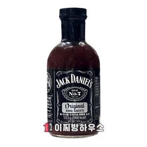 잭다니엘 BBQ 소스 비비큐 553g 오리지널 등갈비 스테이크소스 폭립소스 찹스테이크소스