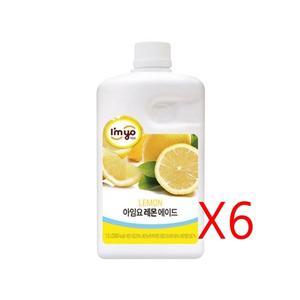 아임요 레몬 에이드 1.5L x 6개 /박스/청포도/자몽/3종 모음