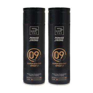 [미쟝센] 파워 스윙 슈퍼 스트롱 스프레이9 200ml x2