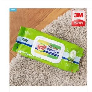 3M 물걸레 청소포 더블액션 플러스 대형 20매/정전/기청/소포/막대/걸레/청소/용품/포대형/청소용/물티슈