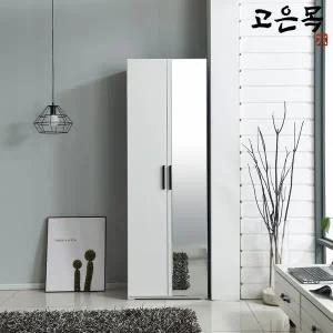 [고은목] 레이첼 600 거울형 수납장 옷장 이불장 다용도수납장 틈새수납장