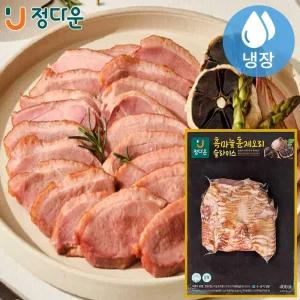 정다운 흑마늘 훈제오리 슬라이스 400g