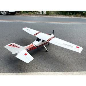 Cessna Plus  제어 항공기 모델 182 고정 날개 글라이더 트레이너 비행기 윙스 팬 초보자 RC 장난감