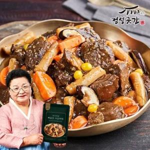 [정성가득 한가위!] 정성곳간 뼈없는 소갈비찜  500g x 6팩 (총 3kg)