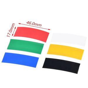 PVC 열 수축 튜브 절연 필름 랩 보호 케이스 팩 와이어 케이블 슬리브 AAA 리포 배터리 폭 17mm 길이 46mm