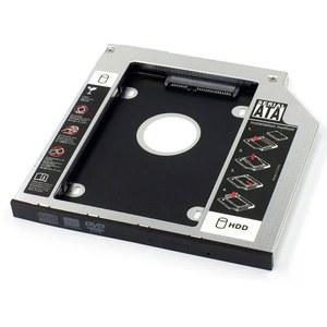 9.5 2.7 알루미늄 2차 HDD 캐디 9.5 SATA 3.0 OPTIBAY 2.5'' SSD DVD CD ROM 인클로저 어댑터 하드 디스크 드라이브